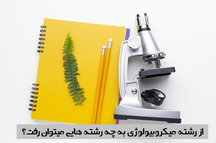 از میکروبیولوژی به چه رشته هایی میتوان رفت