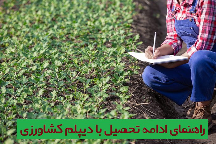 ادامه تحصیل با دیپلم کشاورزی